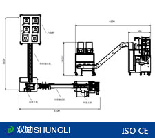 SL-S6WL六個(gè)秤三角包內(nèi)外袋包裝機(jī)